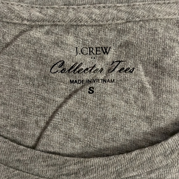 J.crew grey fitted t-shirt - Picture 2 of 3